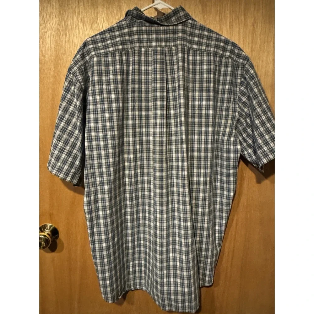 Polo Ralph Lauren XL Plaid Blake Short Sleeve Button Down (Z1)